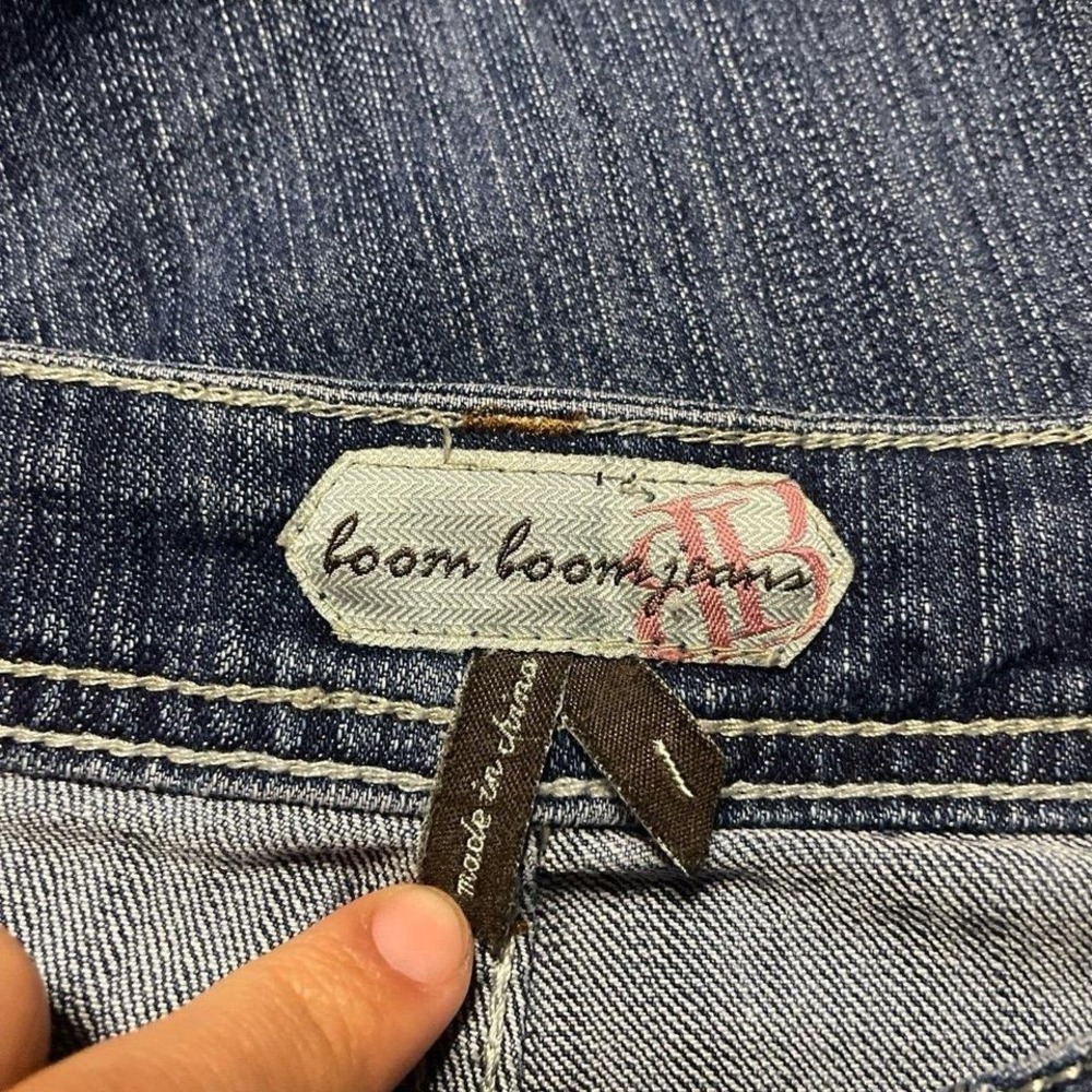 Boom Boom Jean Low Rise Y2K 2000s Style Jean Size 1 - Picture 2 of 8